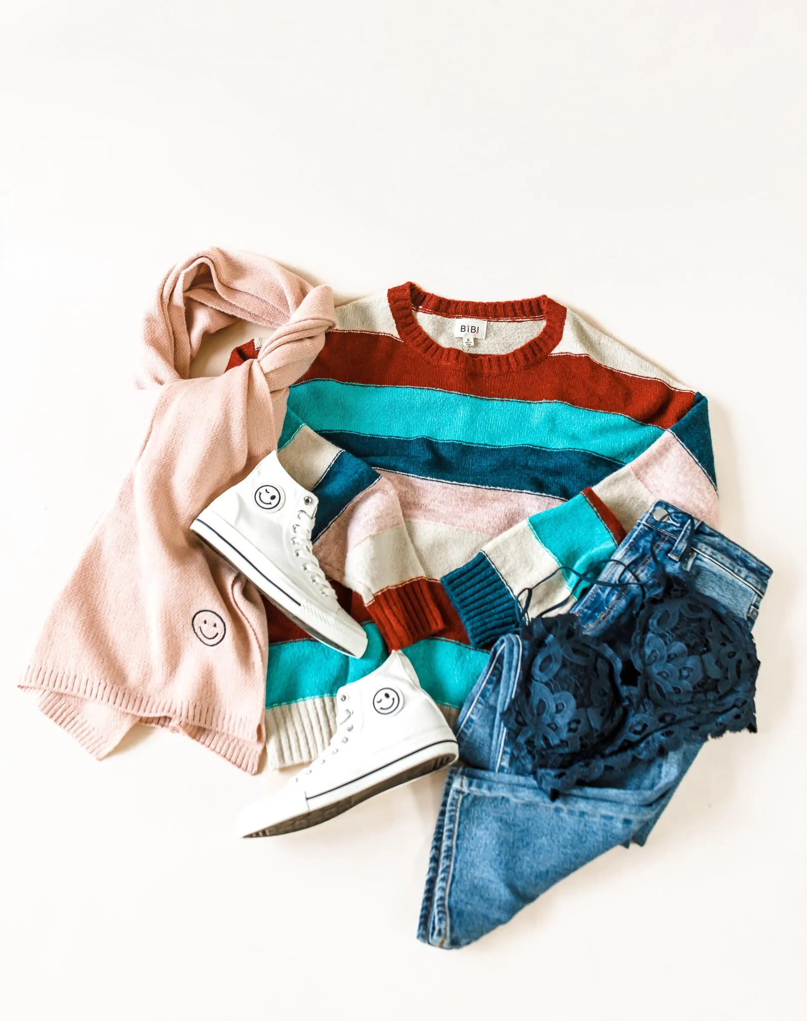 Ziggy Sweater - Brick